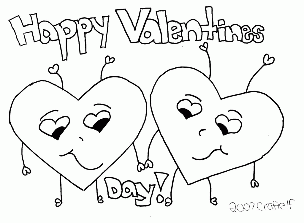 Plansa de colorat cu Valentines day 162 48